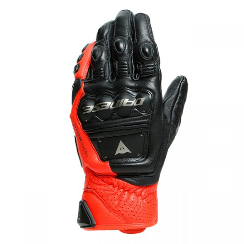 다이네즈 DAINESE 4-STROKE 2 GLOVES (BK FL-RD) 가죽 레더 스트로크 2 숏 스포츠 오토바이 스쿠터 글러브 장갑