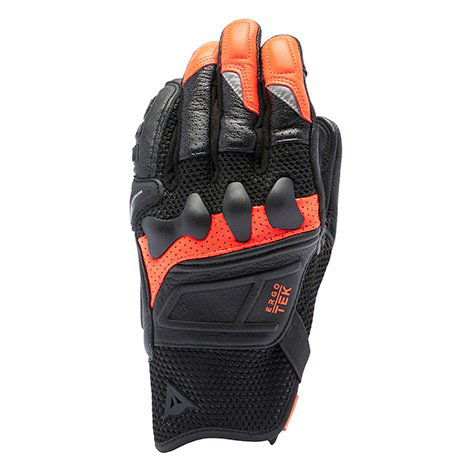 다이네즈 DAINESE X-RIDE 2 ERGO-TEK GLOVES (BK RD-FL) 가벼운 여름용 통기 메쉬 에어 숏 프로텍트 오토바이 스쿠터 글러브 장갑