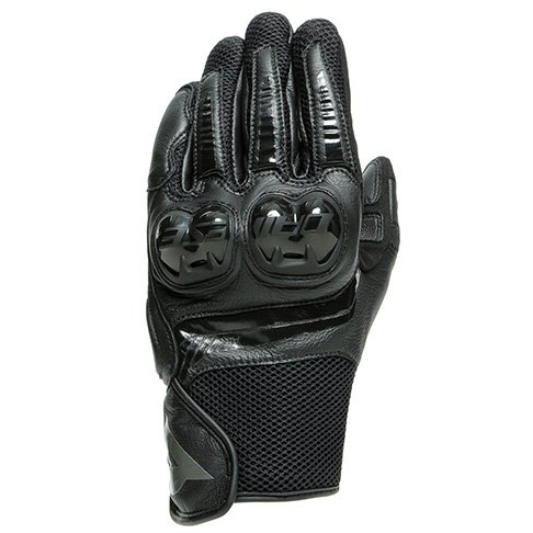 다이네즈 DAINESE MIG 3 UNISEX LEATHER GLOVES (BK BK) 남녀공용 여름용 메쉬 통기 에어 레더 숏 미그 3 오토바이 스쿠터 글러브 장갑