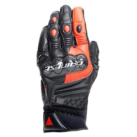 다이네즈 DAINESE CARBON 4 SHORT LEATHER GLOVES (BK FL-RD) 레더 가죽 카본4 라이더 숏 스포츠 오토바이 스쿠터 글러브 장갑