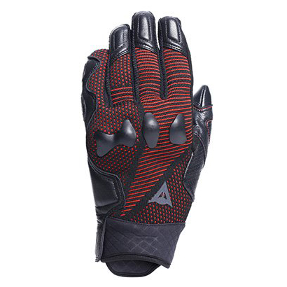 다이네즈 DAINESE UNRULY ERGO-TEK GLOVES (BK FL-RD) 언룰리 가벼운 여름용 통기 숏 프로텍트 오토바이 스쿠터 글러브 장갑