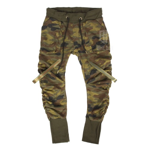 모빈스알 MOVINS.R TIGRIS CAMO LOVER WRINKLE PANTS 라이더 팬츠