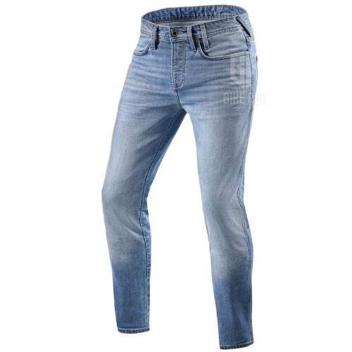 레빗 REV&#039;IT PISTON 2 JEANS SK (스키니핏) CE - A 클라스 (LIGHT BLUE) 라이더 팬츠