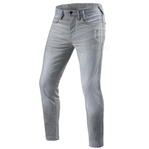 레빗 REV&#039;IT PISTON 2 JEANS SK (스키니핏) CE - A 클라스 (LIGHT GRAY) 라이더 팬츠