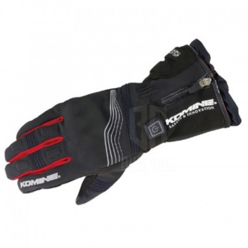 코미네 EK-201 PROTECT E-GLV 12V (BLACK RED) 열선 라이더 장갑