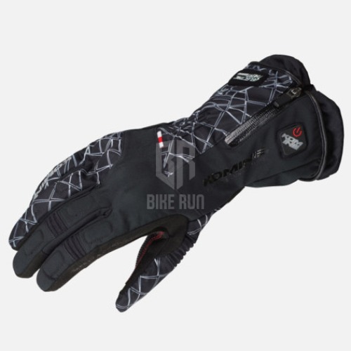 코미네 EK-205 ADVANCED PROTECT E-GLOVE (CRUSH BLACK) 플래그쉽 열선 라이더 장갑