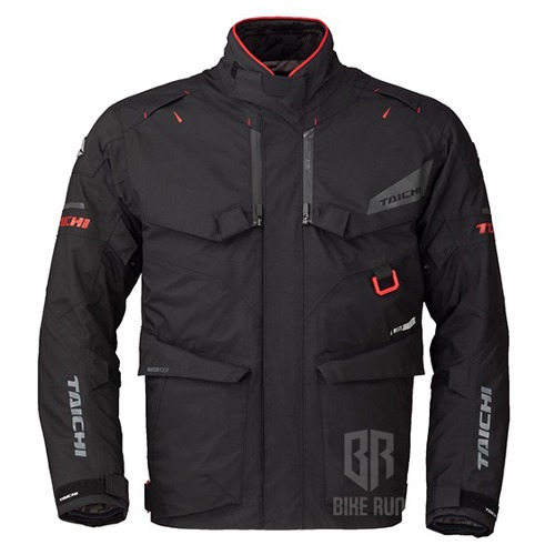 타이치 RSJ729 DRYMASTER KOMPASS ALL SEASON JACKET (BLACK RED) 라이더 자켓