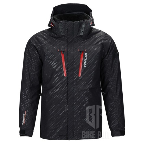 타이치 여성용 RSJ723 MOTOREK WINTER JACKET (BLACK RED) 라이더 자켓