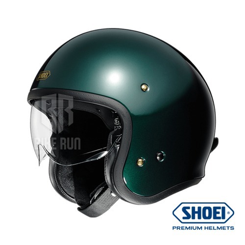 쇼에이 SHOEI J.O BRITISH GREEN 조 클래식 브리티쉬 그린 오토바이 헬멧