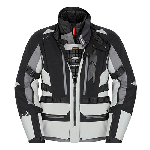 스피디 D233 ALLROAD H2OUT JACKET (BLK GRY) 방수 로드 벤트 포시즌 이너 오토바이 투어 바이크 라이더 자켓