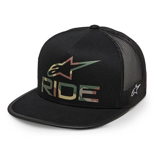 알파인스타 RIDE 4.0 CAMO TRUCKER HAT (BLACK) 라이드 햇 캐주얼 바이크 오토바이 스쿠터 캡 모자