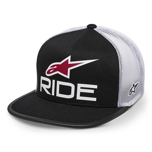 알파인스타 RIDE 4.0 TRUCKER HAT (BLK/WHT/RED) 라이드 햇 캐주얼 바이크 오토바이 스쿠터 캡 모자