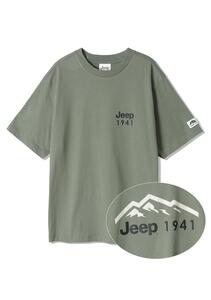 23JEEP 마운틴 프린트 티셔츠_JO6TSU202