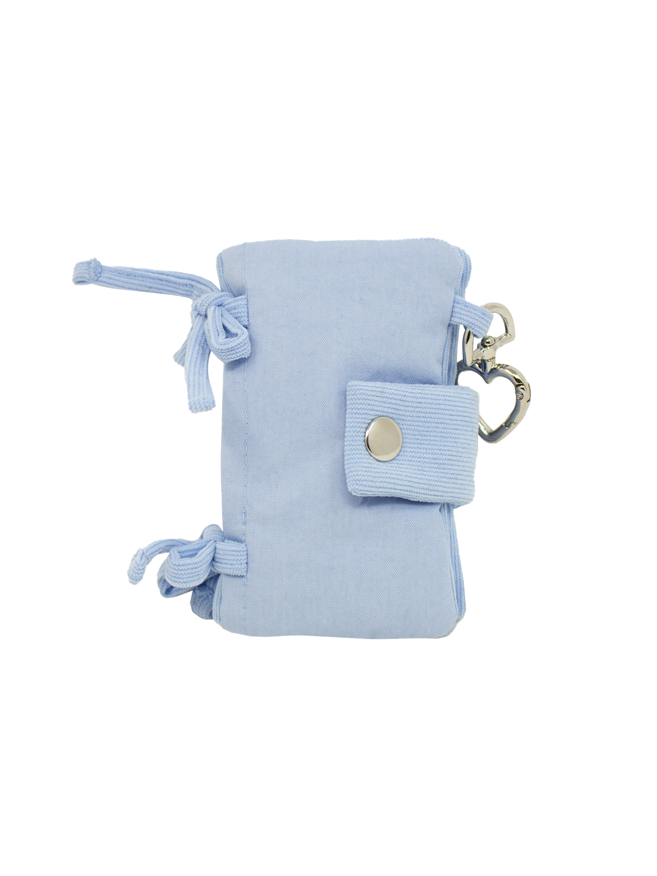 Snug ribbon card wallet (SKY BLUE)