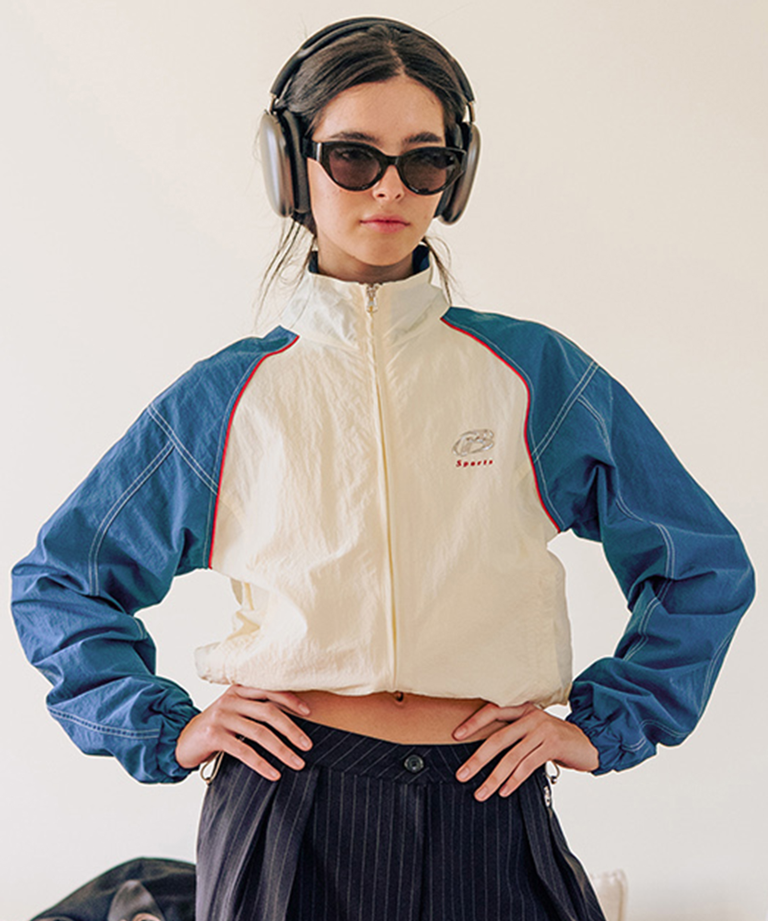 Sporty WindBreaker Jacket-Butter