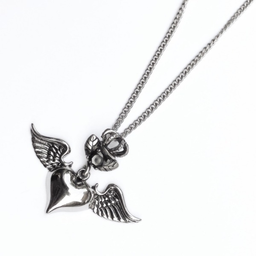 Wind Heart Stone Necklace (ITZY 유나님 착용)