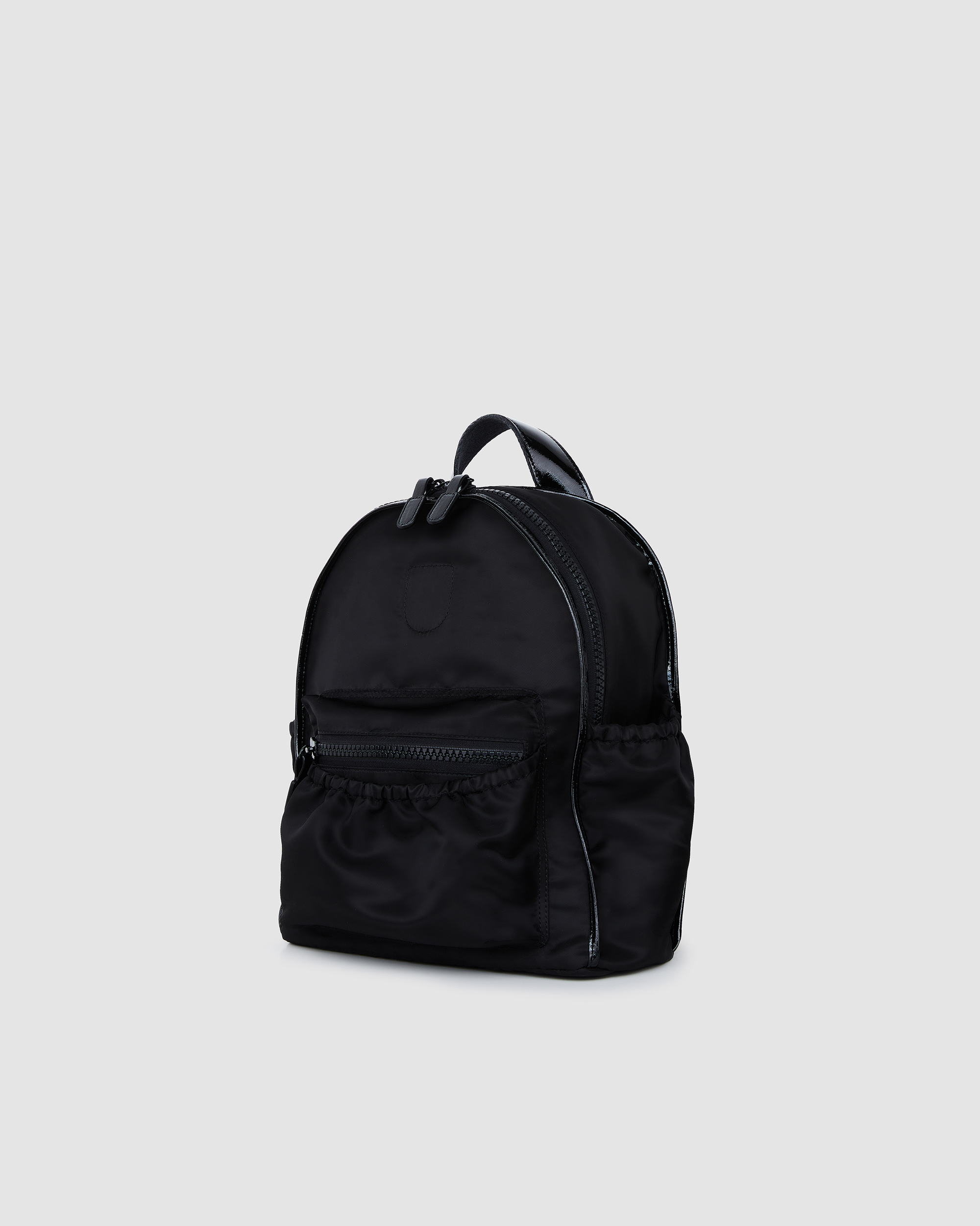 Shirring Backpack / BLACK셔링 백팩 / 블랙