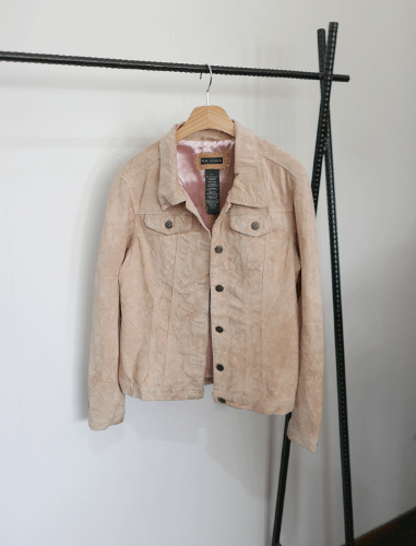 FOR JOSEPH suede jacket