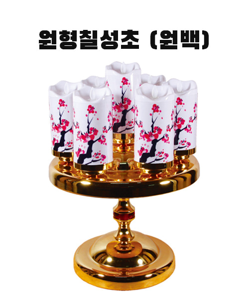 (sd-9)원형칠성초 (원백크기)