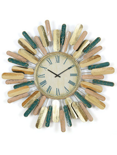인테리어 인기 예쁜 벽시계 프렌치 크리에이티브 시계 아트 괘종 거실 벽면 장식 걸쇠 철예-503012
