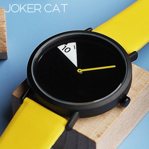 여성손목시계 여자시계 JOKERCAT의 새로운 디자이너 컨셉 패션손목 시계 남녀 심플 학생정-543514