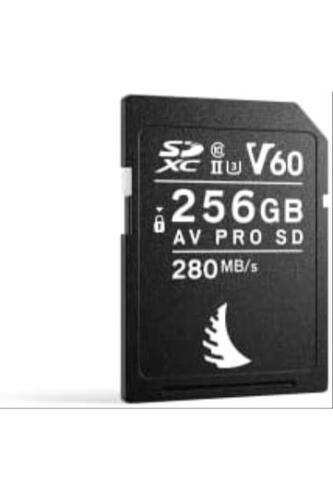 엔젤버드 AV PRO SD 카드 MK2 - V60-256 GB SDXC UHS-II 4K용 미국-638055