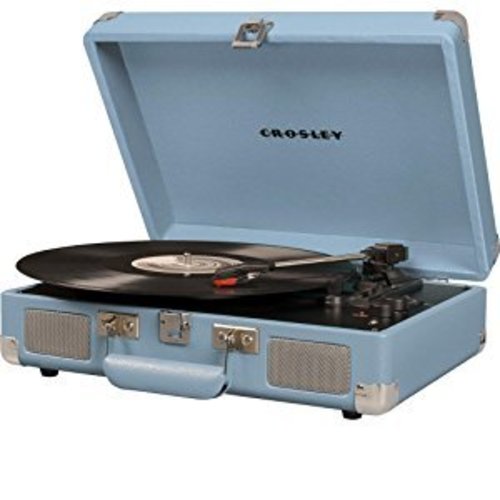 크로슬리 크루저 디럭스 빈티지 블루투스 턴테이블, Crosley Cruiser Deluxe Vintage 3-speed Bluetooth CR8005D 미국직배송