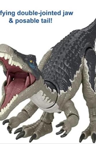 쥬라기 월드: 폴른 킹덤 해먼드 컬렉션 바리오닉스 액션 , 길이 13, 약 20개의 관절 공룡 피규어 미국-640605