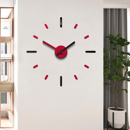 인테리어 인기 예쁜 벽시계 포스트모던 시계 거실 크리에이티브 벽시계 침실 벽시계 크리에이티브 시계-502998