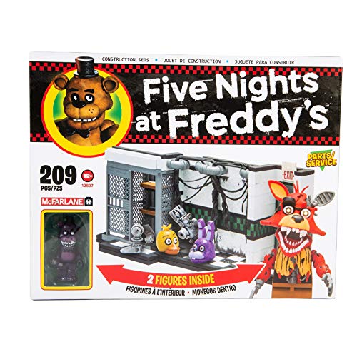 맥팔레인 Five Nights at Freddys Parts &amp; Service MediumConstruction Set 601061 미국 피규어