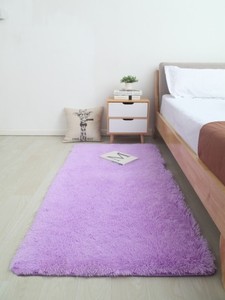 원형 러그 카페트 깜찍한 타원형 카펫 침실은 가정용 침대 옆의 바닥 가득-22293192475550