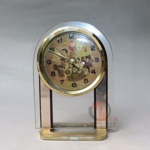 앤틱 빈티지 시계 상하이 골동품 기타 골동품 시계 모 주석의 원형 구년묵-520290