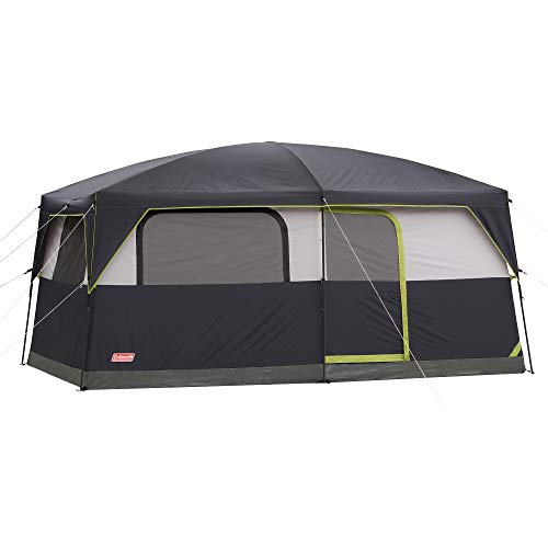 콜맨 캠핑 Coleman Prairie Breeze Lighted Cabin 텐트, 9-Person , 84″ H x 120″ W x 168″ D.  미국출고 -562811