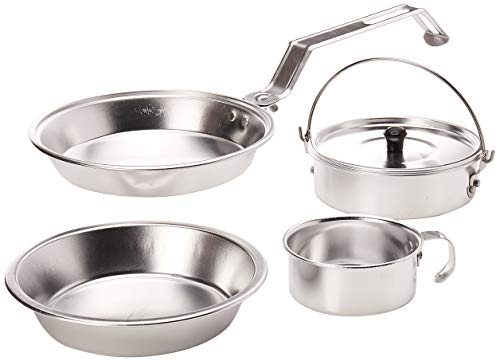 콜맨 캠핑 캠핑용품 Coleman Cookware , 5-Piece Aluminum Nesting Mess Kit 알루미늄 식기세트 미국출고 -562684