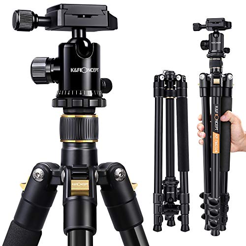 카메라 삼각대 스탠드 미국 583845 K&amp;F Concept 62 DSLR 여행 및 작업을 위한 360 파노라마 볼 헤드