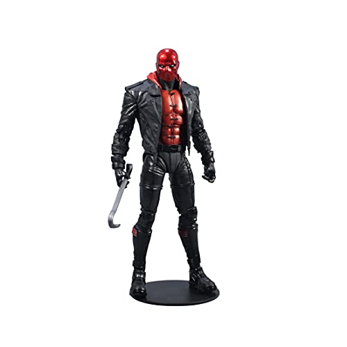 맥팔레인 토이 DC 멀티버스 Red Hood from 배트맨 Three 조커s 액션 with Accessories 7 인치 600976 미국 피규어