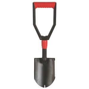 콜맨 캠핑 Coleman Rugged Folding Camp Shovel , Black and Red 캠핑 폴더 샵 미국출고 -562767