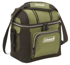 콜맨 캠핑 Coleman 9-Can Soft Cooler with Removable Liner, Green 쿨러 미국출고 -562754