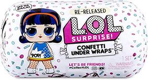 엘오엘 서프라이즈 L.O.L. Surprise Confetti Under Wraps Playset Re-Released Toy Doll with 15 Surprises - Girls Gifts Baby Doll Se 미국출고-577265