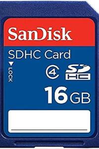 샌디스크 16GB Class 4 SDHC 플래시 메모리 카드 - 2팩 미국-638066