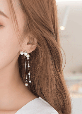에스카 진주 earring