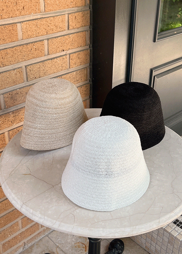 카민 벙거지 모자 (3color)