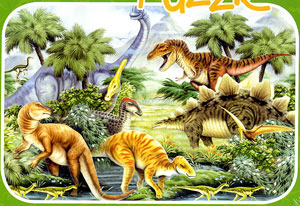 공룡들의 모임(100조각)