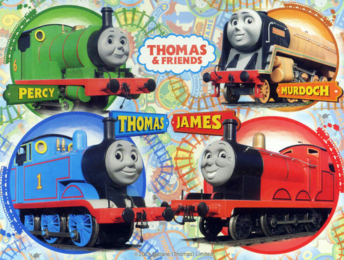 토마스와 친구들(108조각)