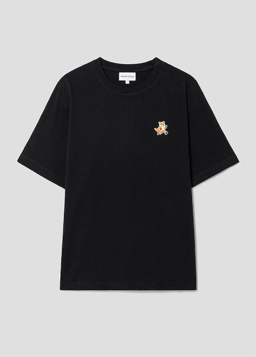 메종키츠네 여성 스피디폭스 컴포트 티셔츠 MW00119K J0008 (BK)