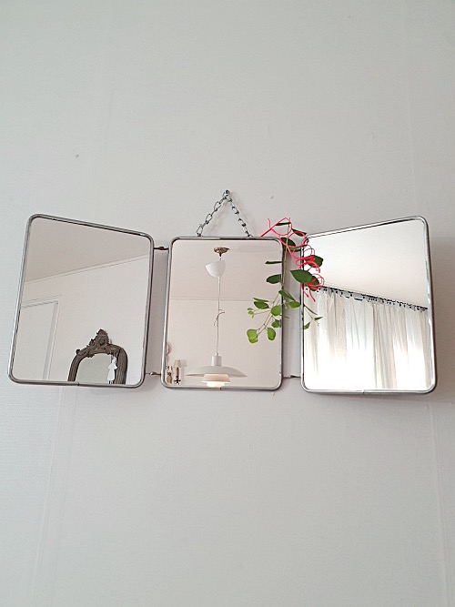 French Wall Triple Mirror