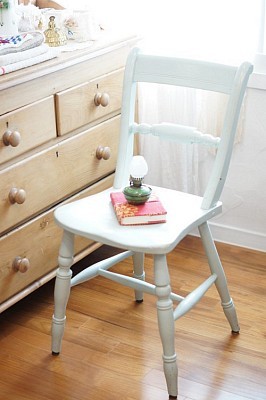 english babyblue kitchen chair - 귀한디자인