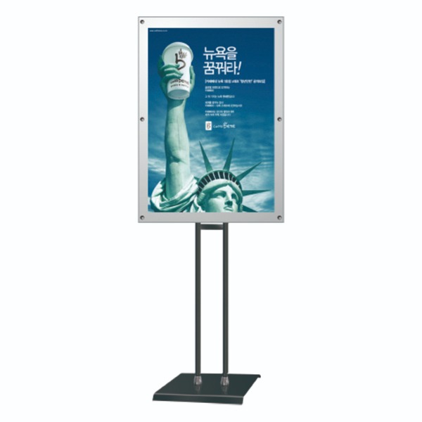 자석부착식포스터스탠드 SMMP-05QBK A1 은색펄판넬 보급형 MDF