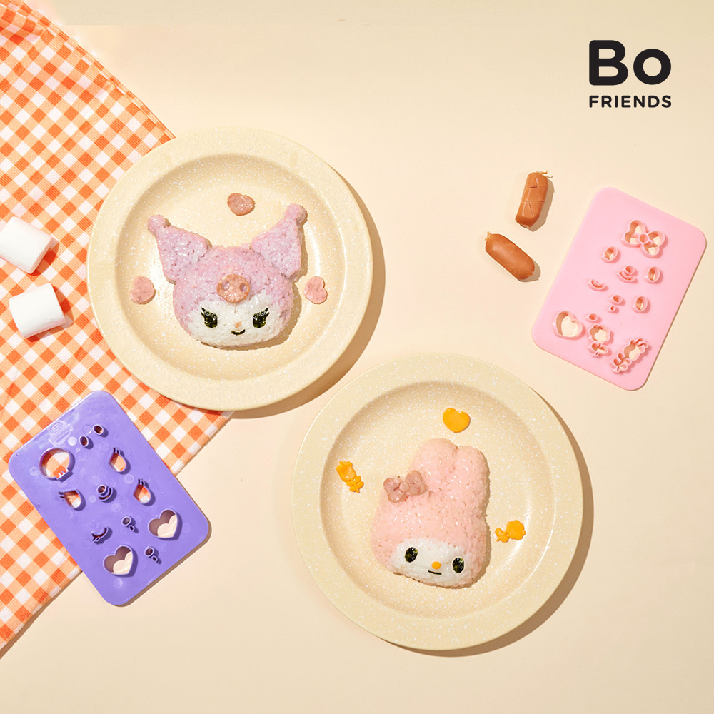 Sanrio rice ball frame Kim Punching Machine Set