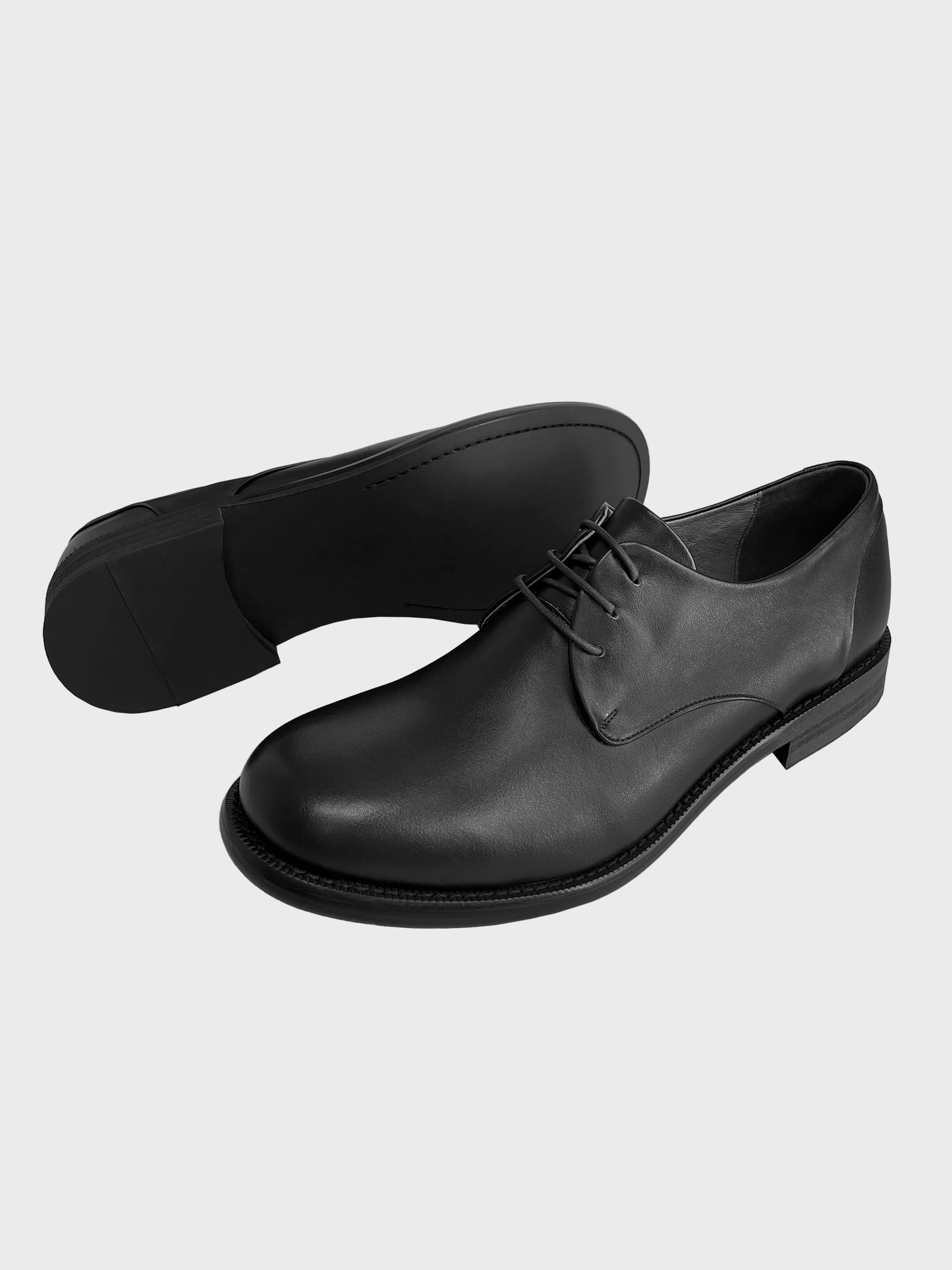 Adam cow leather derby shoes